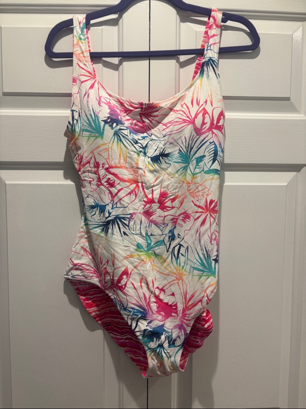 Tommy Bahama Reversible Tropical One-Piece Swimsuit